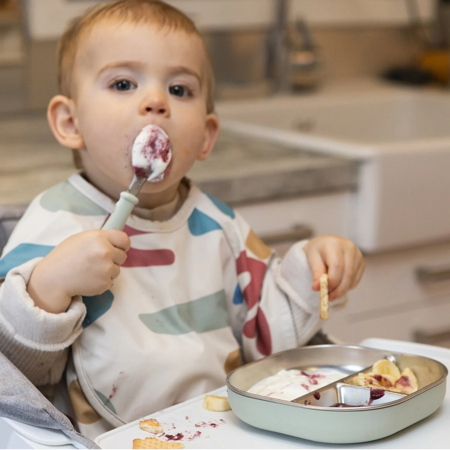 3-Piece Stainless Steel Toddler Cutlery Set - Image 10