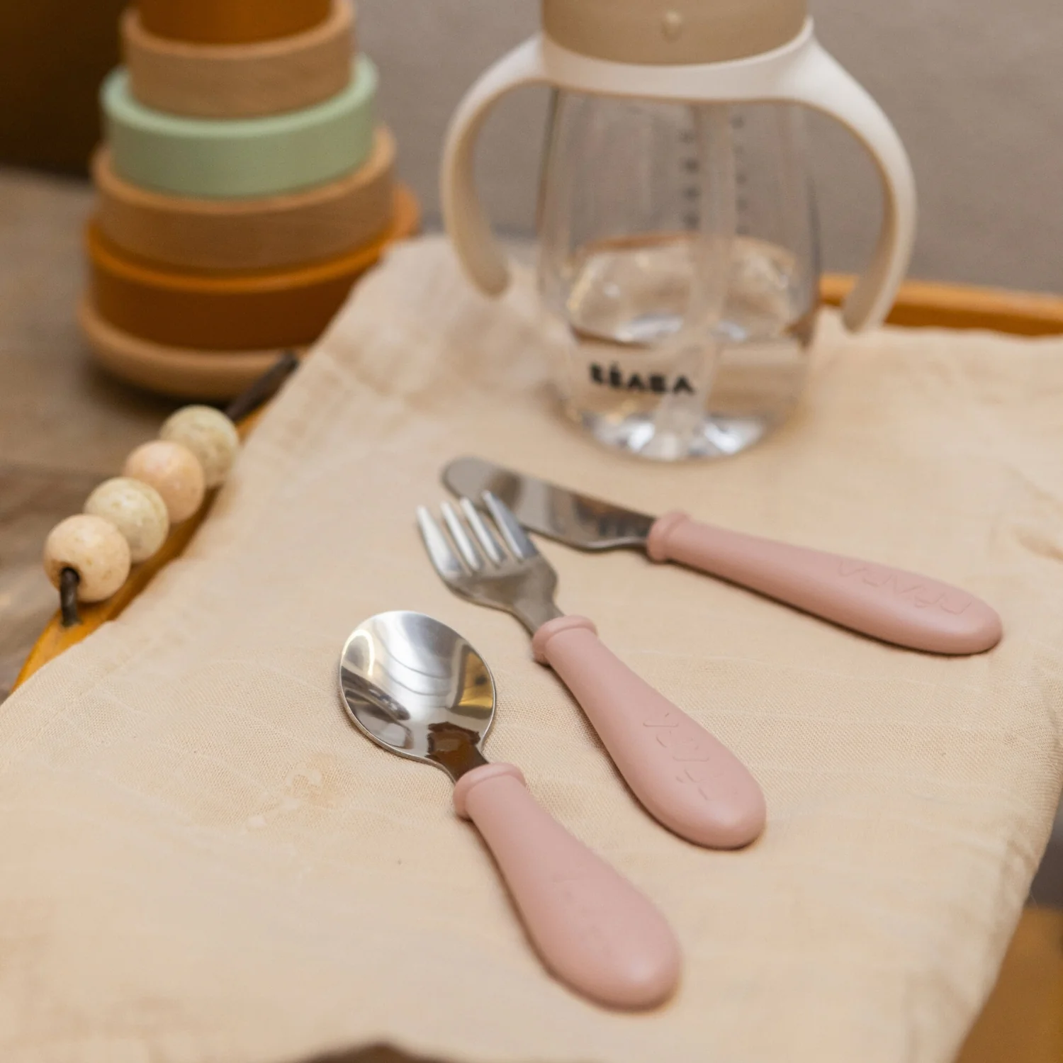 3-Piece Stainless Steel Toddler Cutlery Set - Image 4