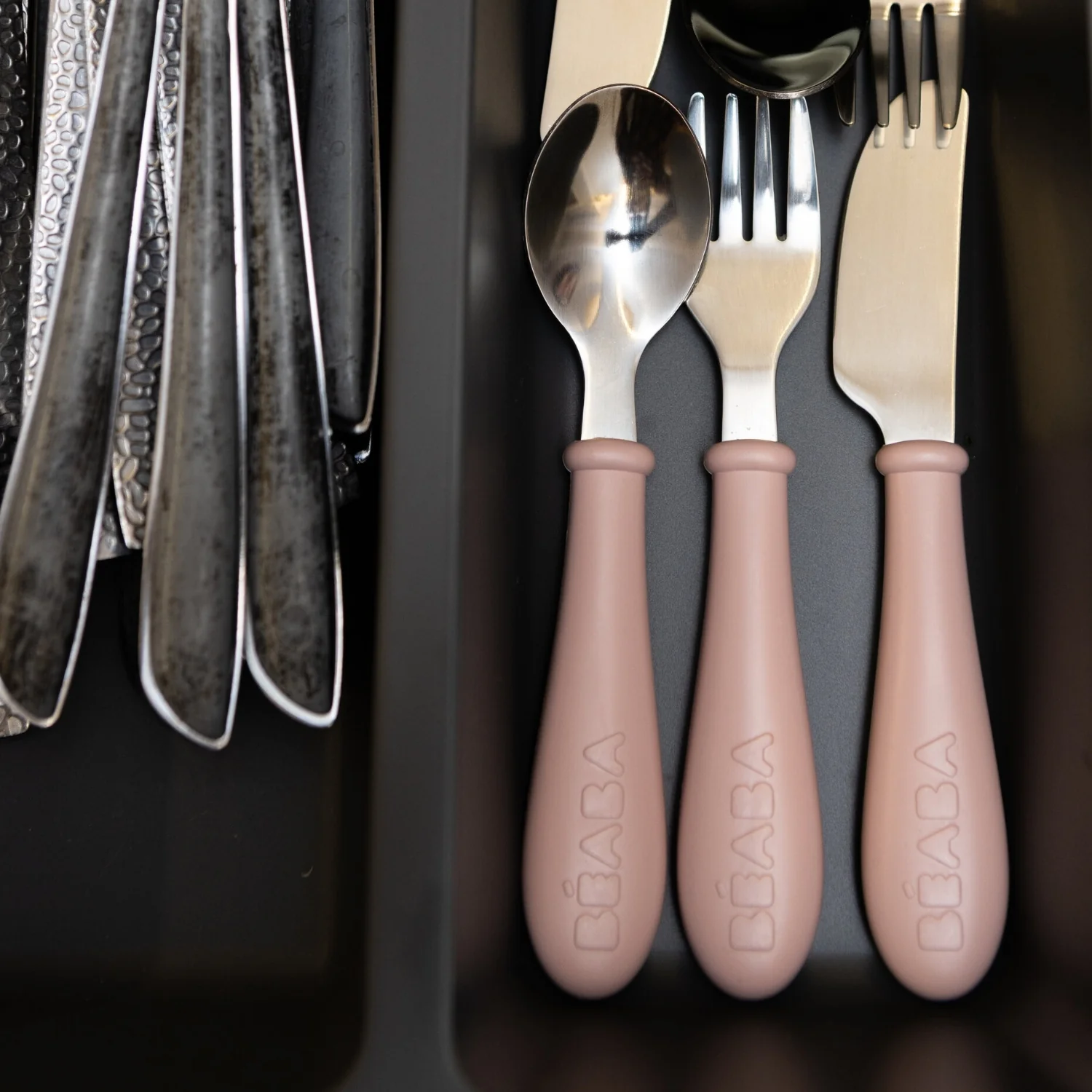 3-Piece Stainless Steel Toddler Cutlery Set - Image 6