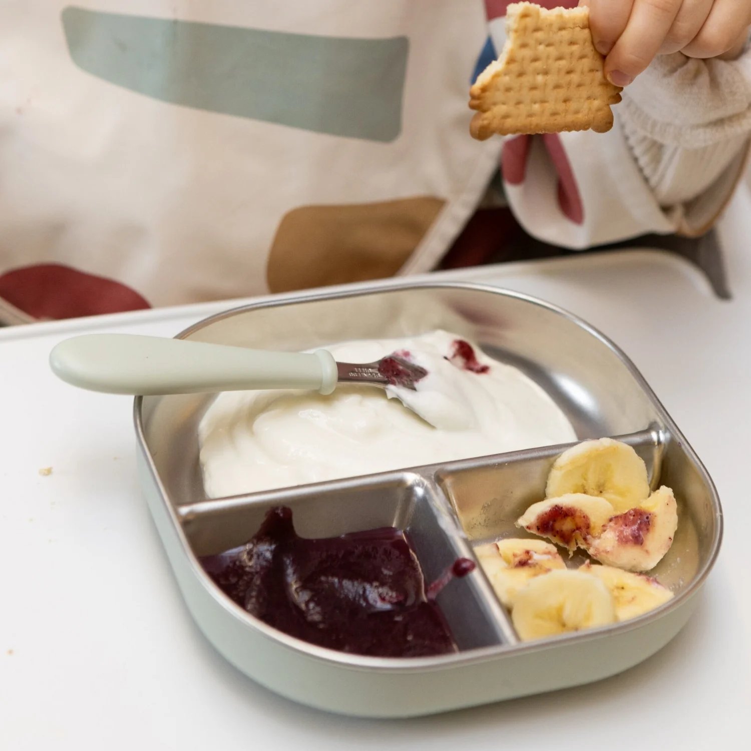 3-Piece Stainless Steel Toddler Cutlery Set - Image 8