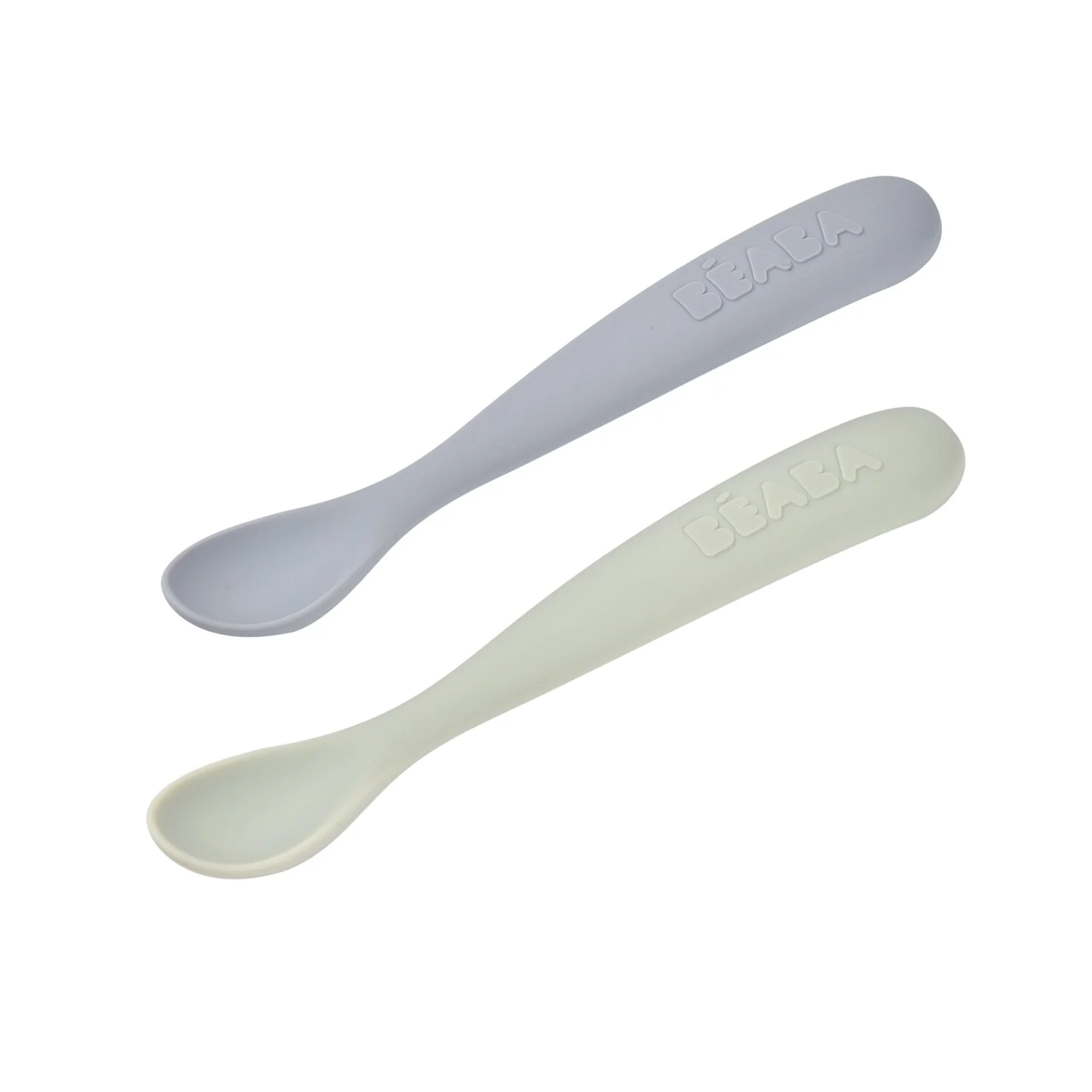 Set of 2 Easy-Grip 1st Stage Single Tone Silicone Spoons + Storage Case - Image 11