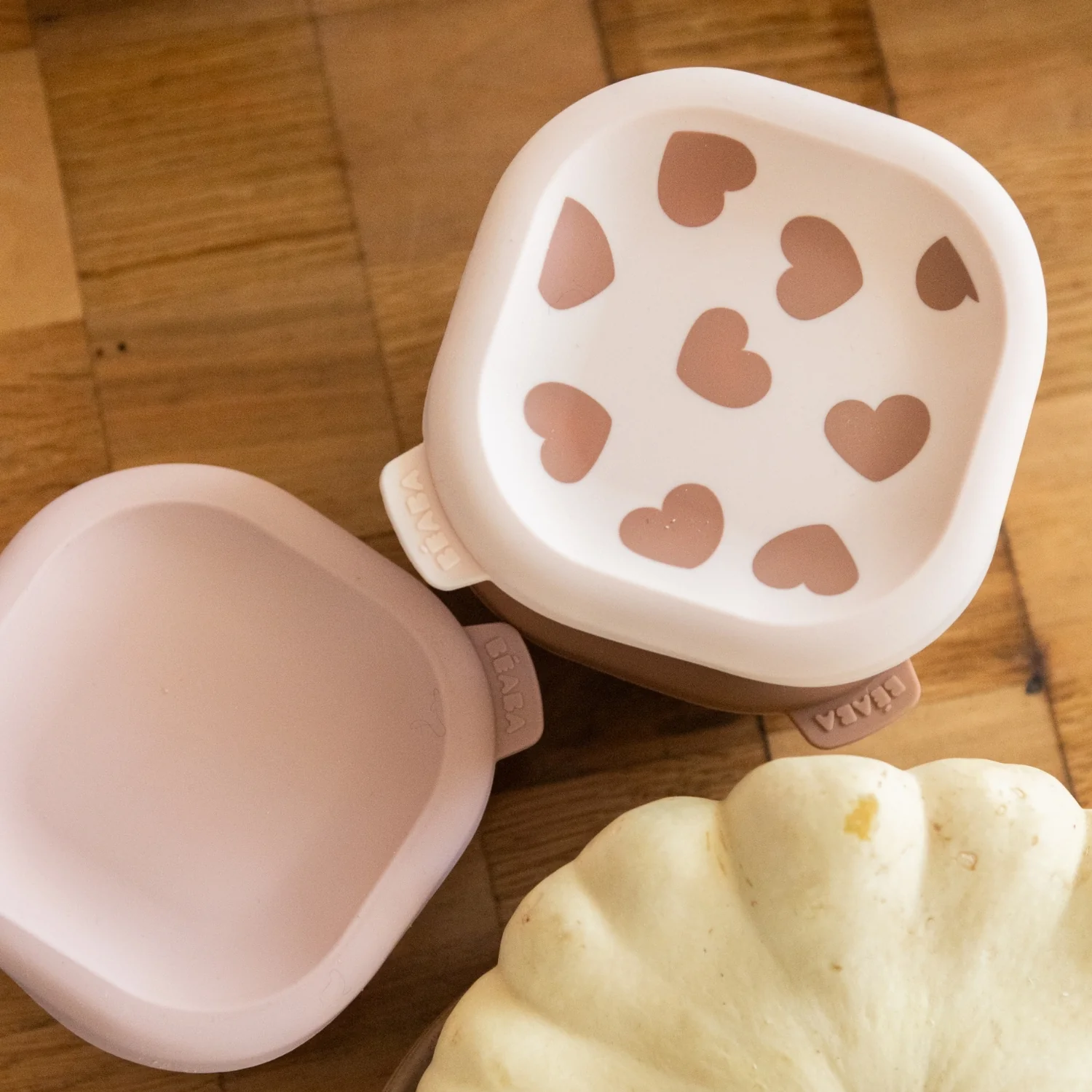 Microwave-Safe Stainless Steel Baby Bowls with Lid Set of 3 - Image 23