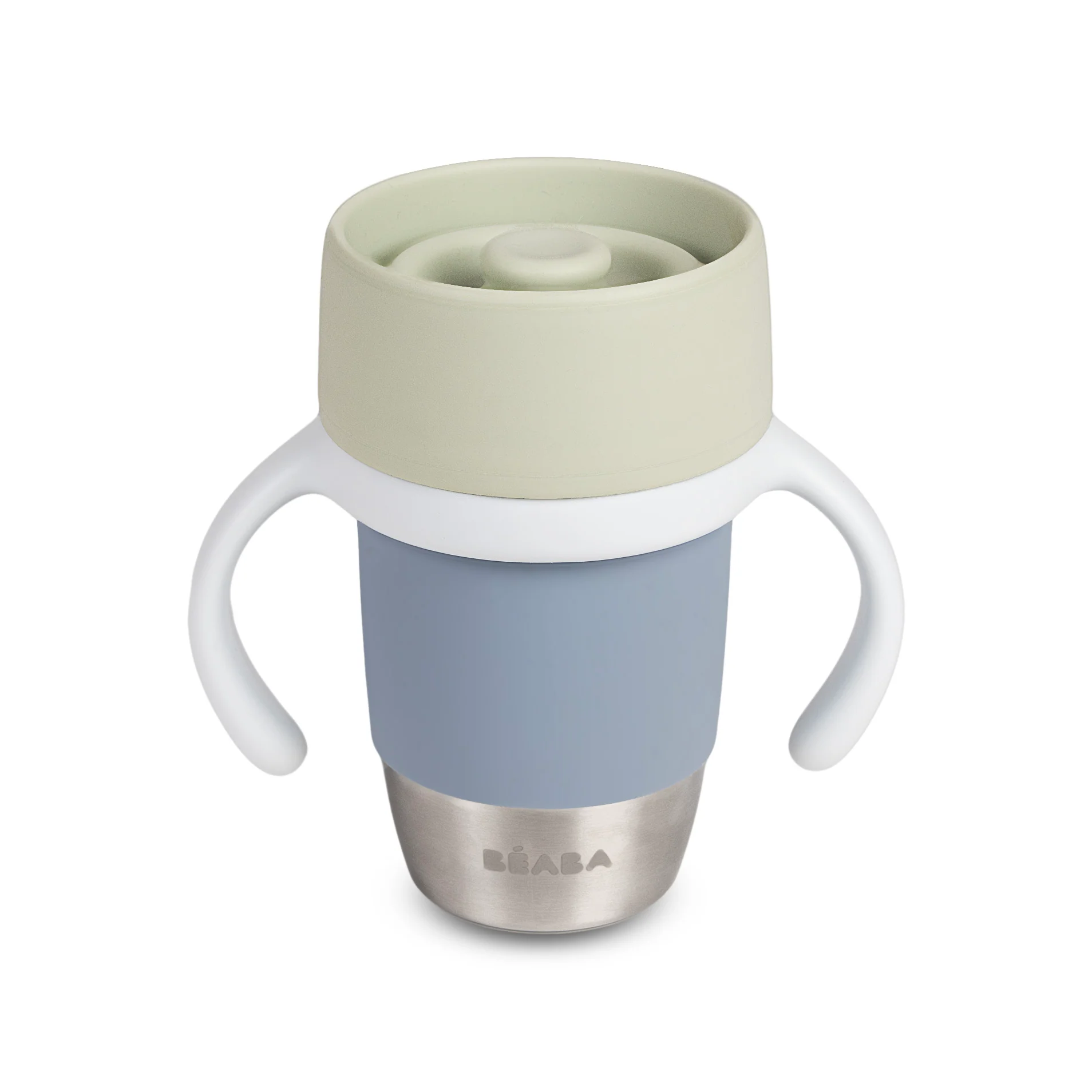 Click & Drink Stainless Steel Learning Cup - Image 12