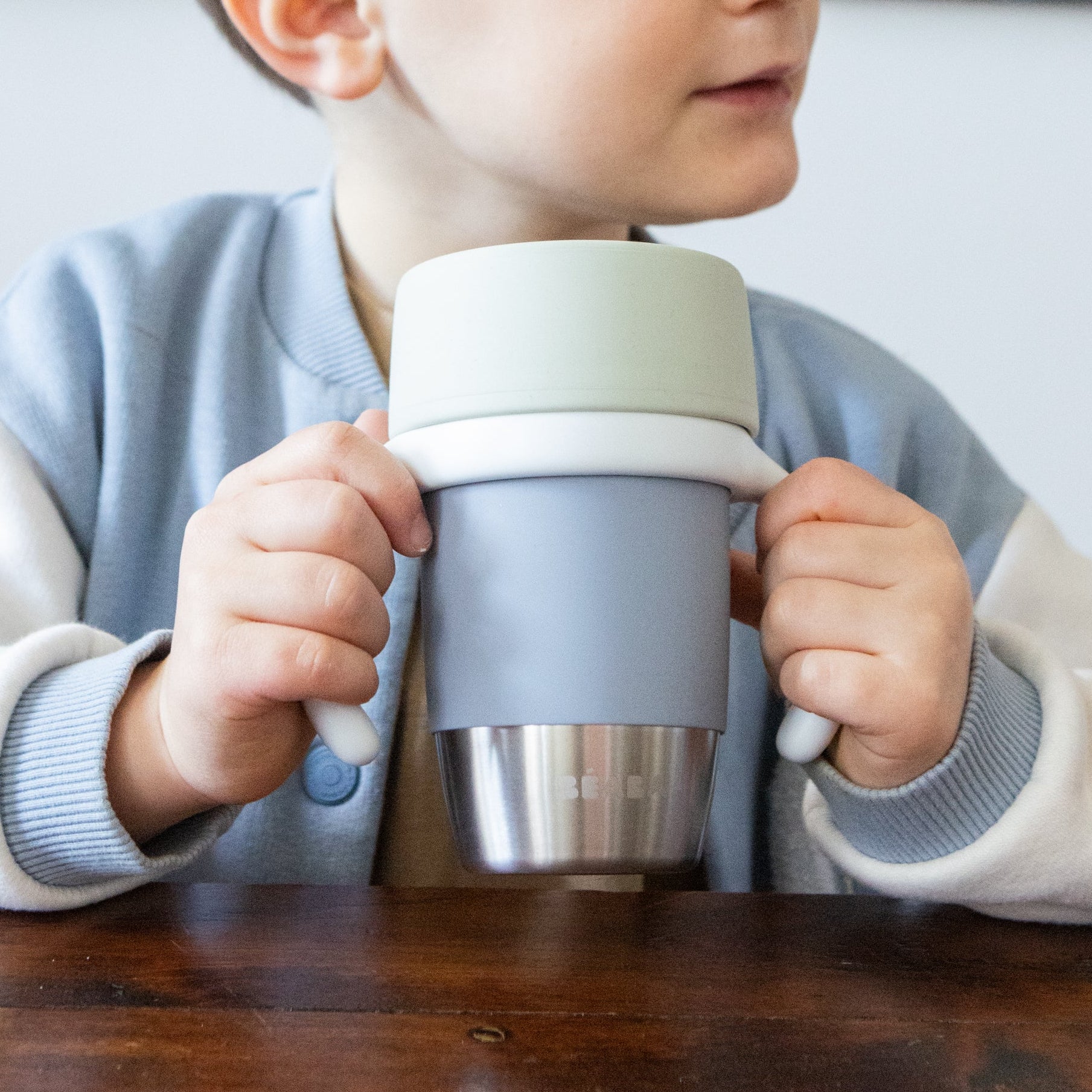 Click & Drink Stainless Steel Learning Cup - Image 20
