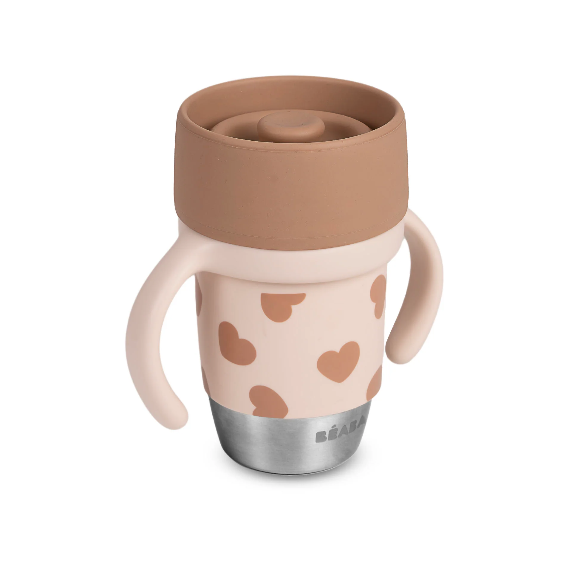 Click & Drink Stainless Steel Learning Cup - Image 3