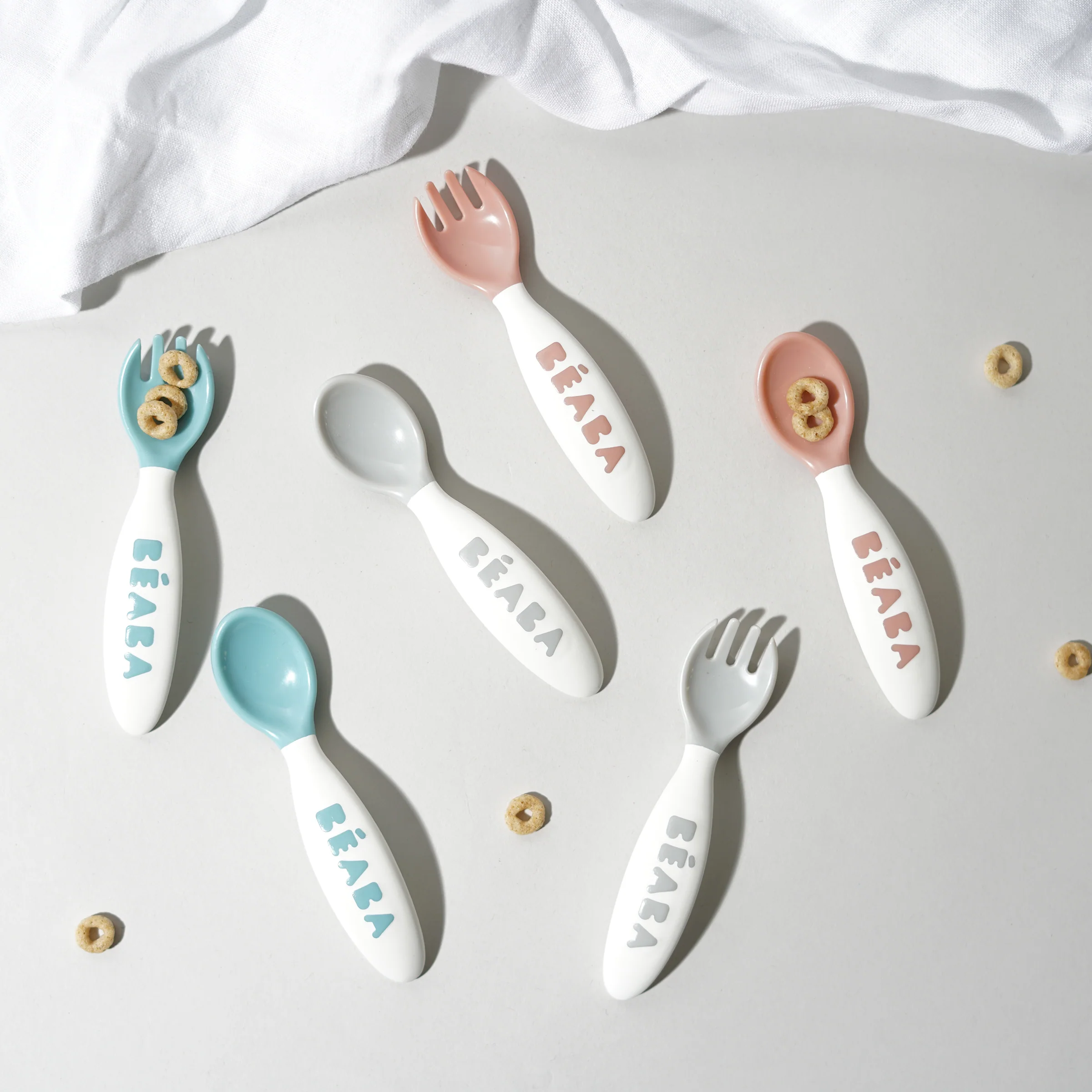 Ergonomic Toddler Cutlery Set of 10 - Image 3