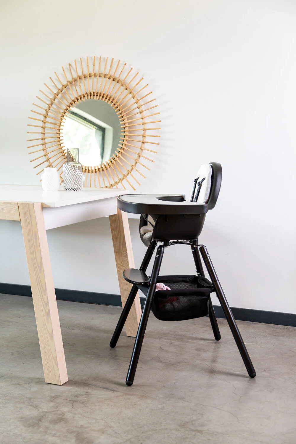 Childhome Evolu High Chair Mesh Storage Basket - Image 4