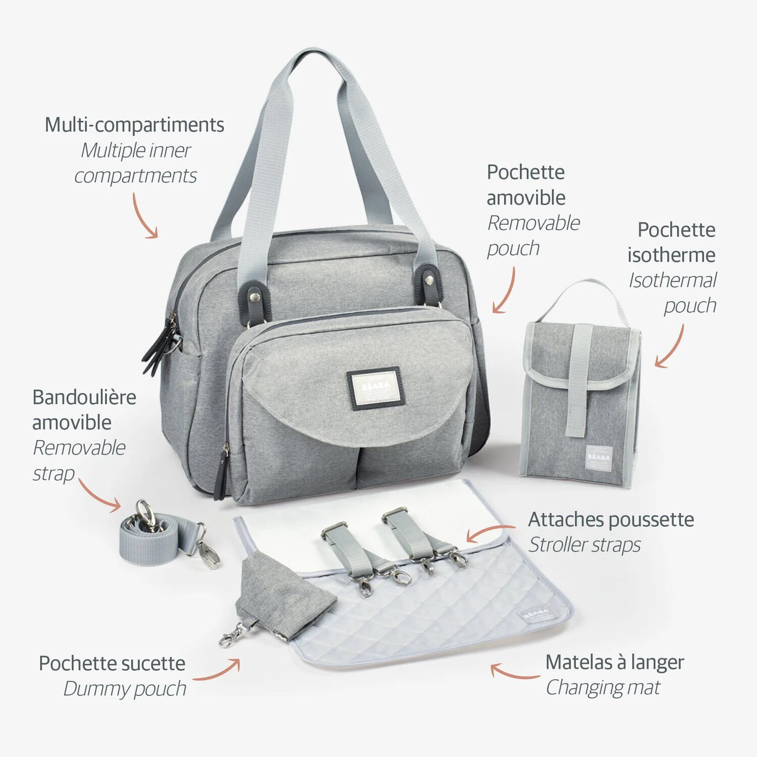 Geneve II Diaper Bag - Image 36