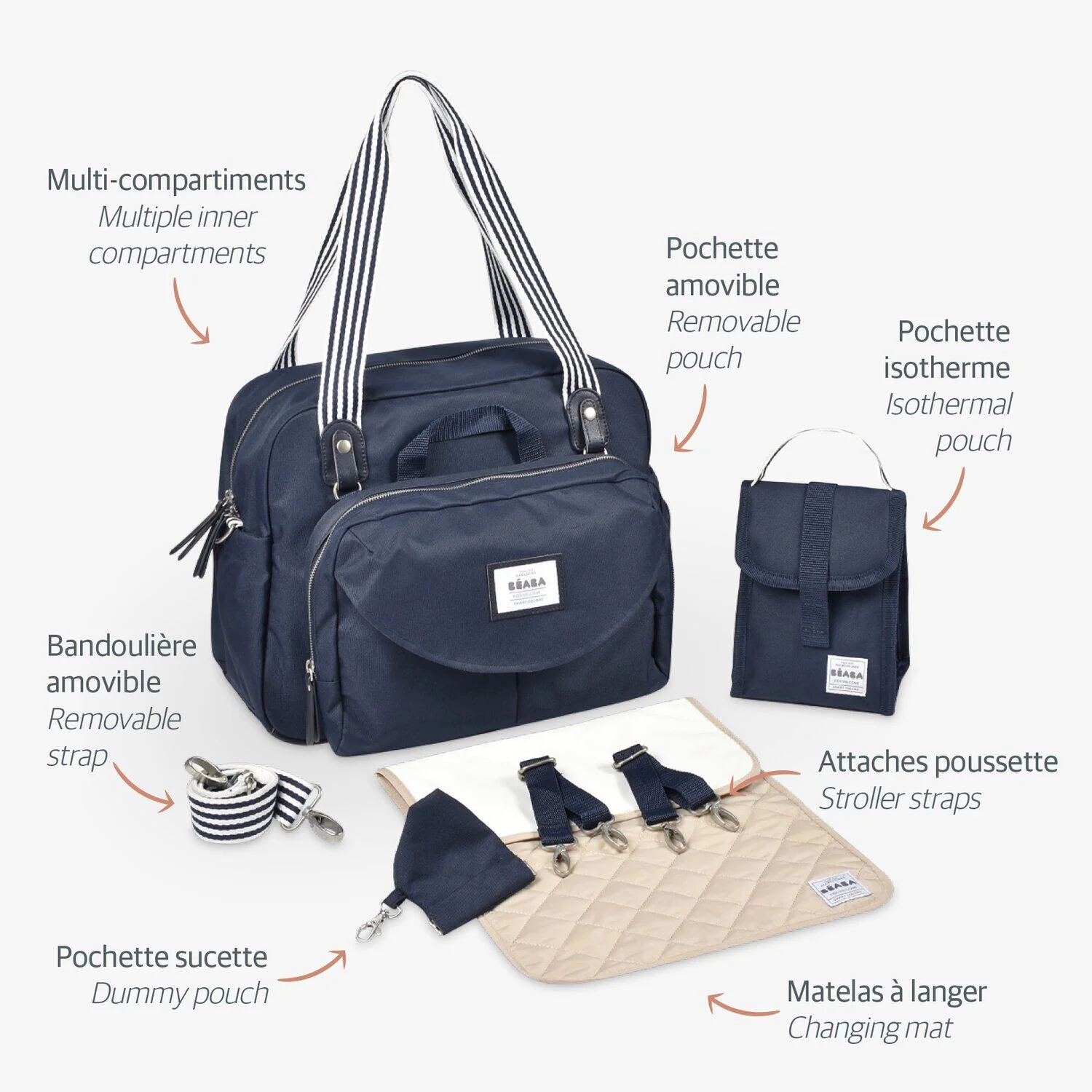 Geneve II Diaper Bag - Image 8