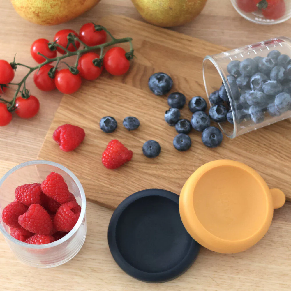 Set of 2 8oz Glass Baby Food Jars - Image 7