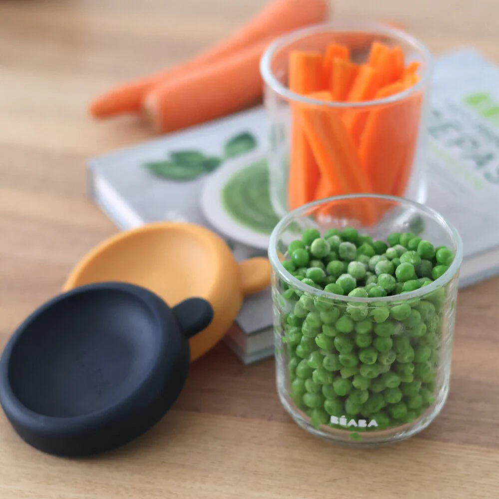 Set of 2 8oz Glass Baby Food Jars - Image 9