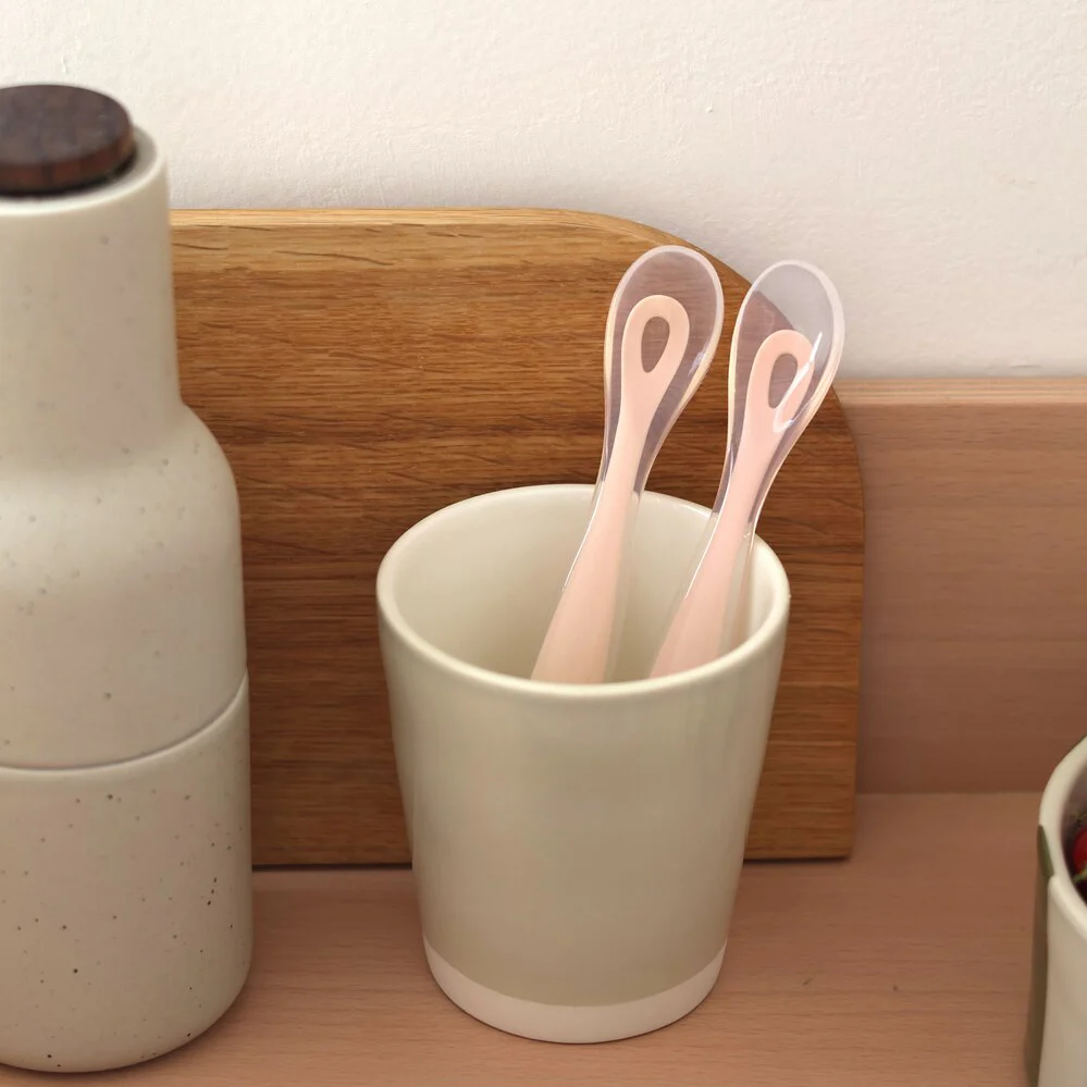 Set of 2 Easy-Grip 1st Stage Silicone Spoons + Storage Case - Image 14