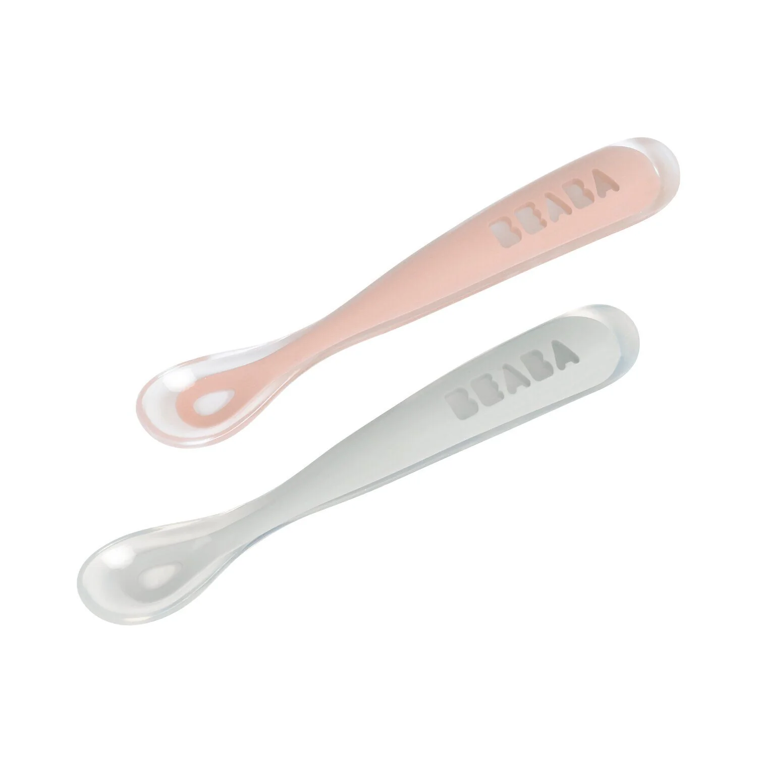 Set of 2 Easy-Grip 1st Stage Silicone Spoons + Storage Case - Image 4