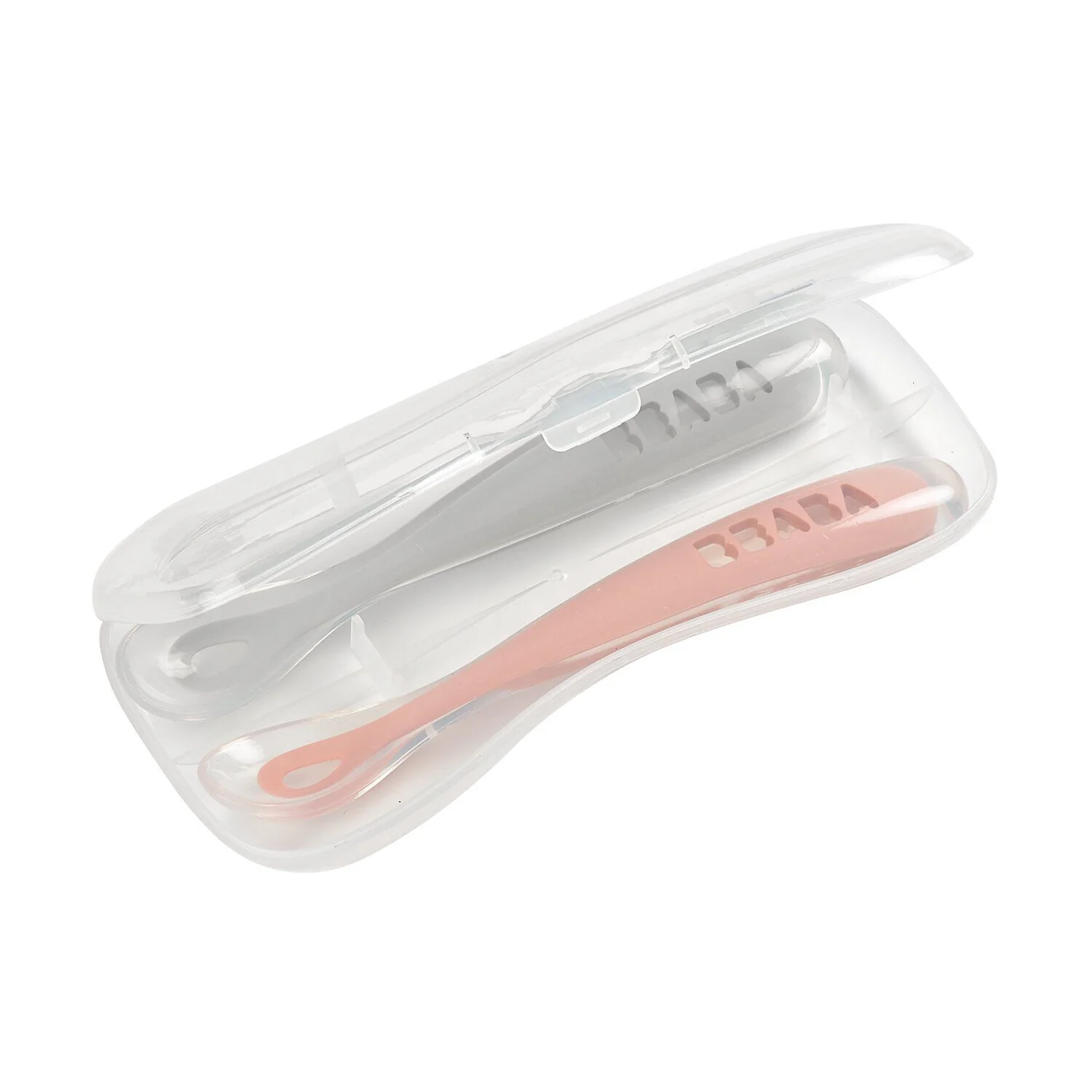 Set of 2 Easy-Grip 1st Stage Silicone Spoons + Storage Case - Image 5