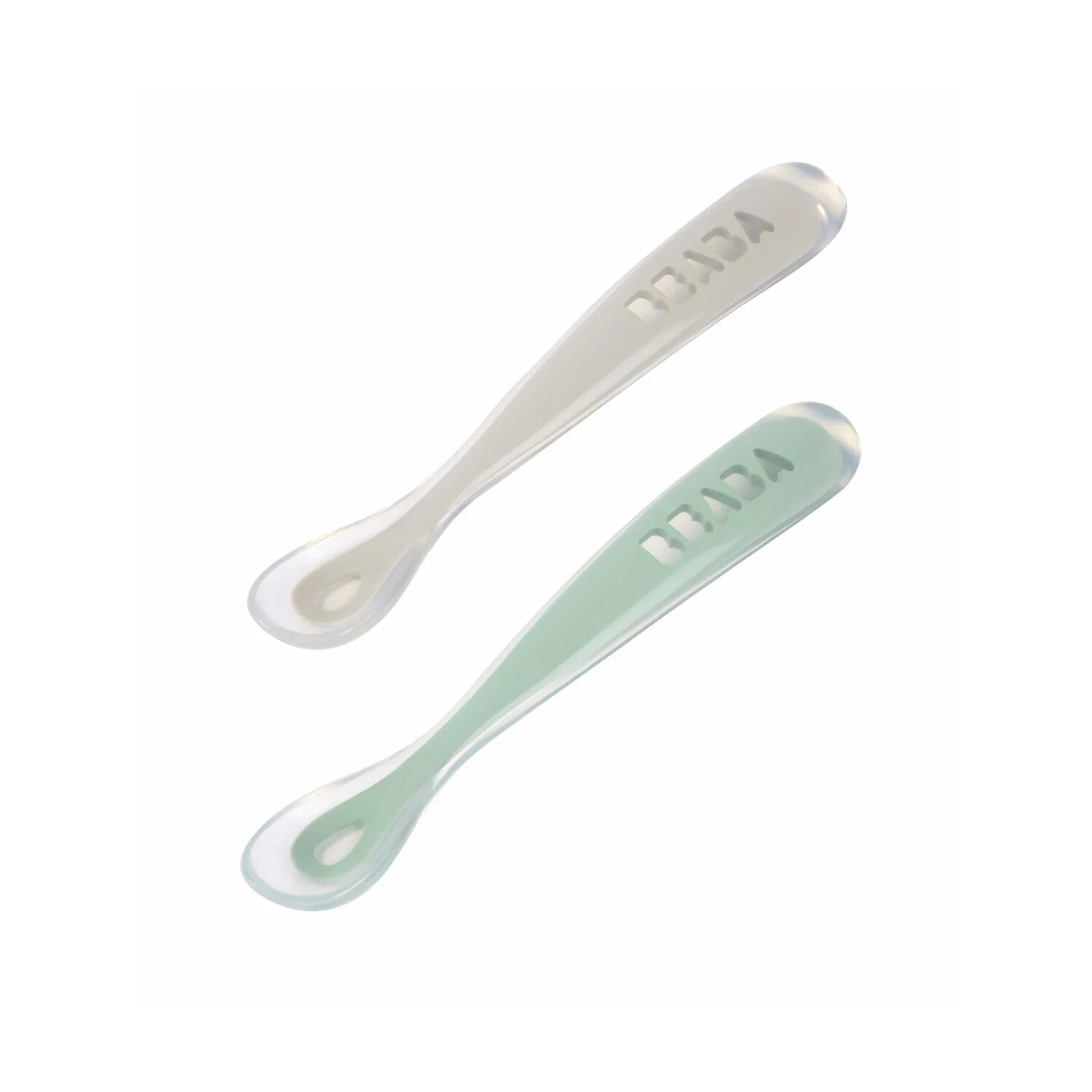 Set of 2 Easy-Grip 1st Stage Silicone Spoons + Storage Case - Image 7