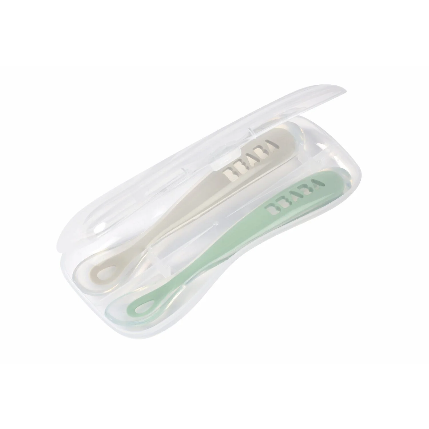 Set of 2 Easy-Grip 1st Stage Silicone Spoons + Storage Case - Image 8