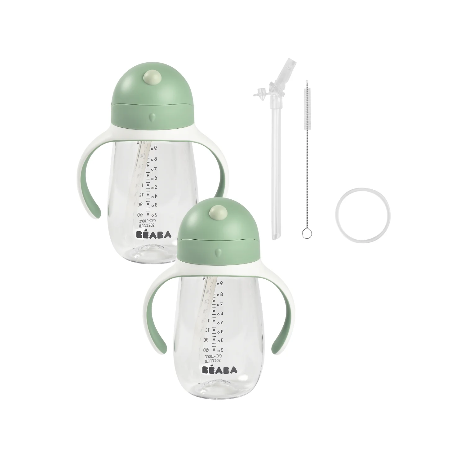 Set of 2 Straw Cup 10.1 fl. oz + Replacement Straw Kit - Image 3