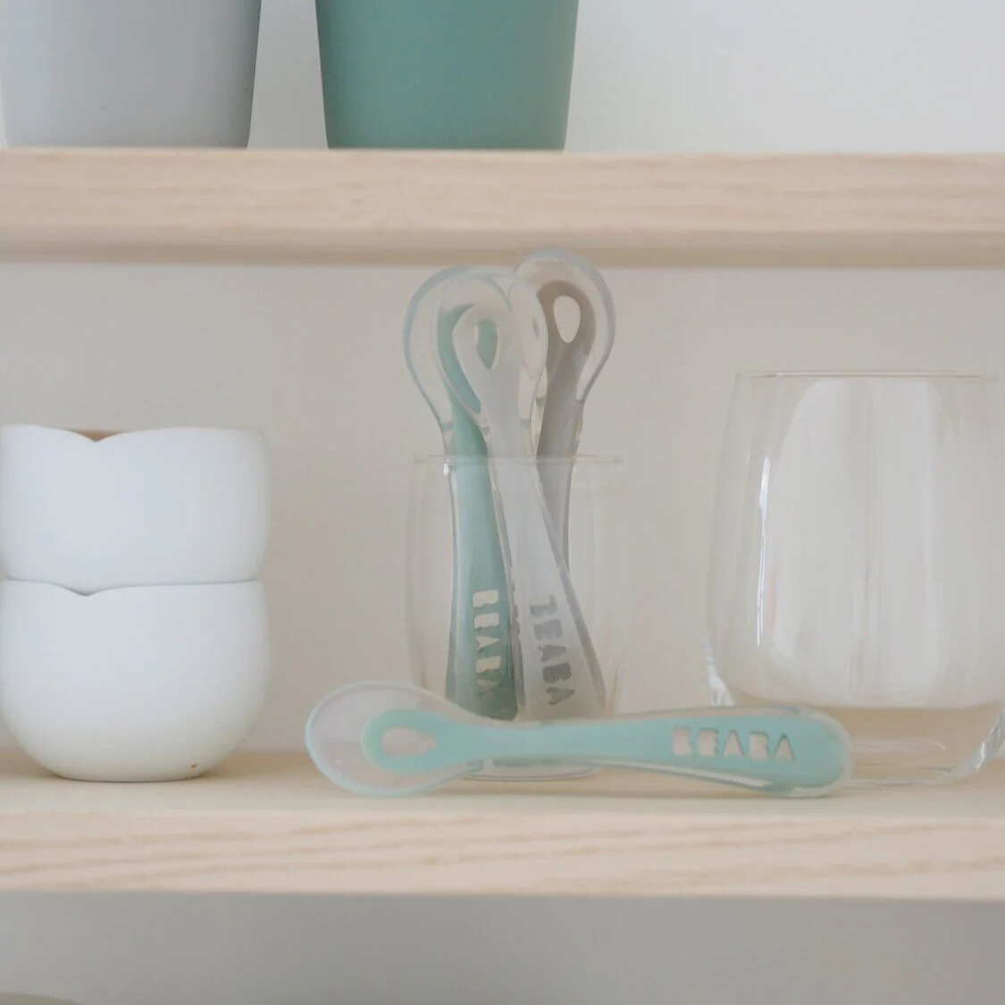 Set of 4 2nd Stage Silicone Spoons - Image 2