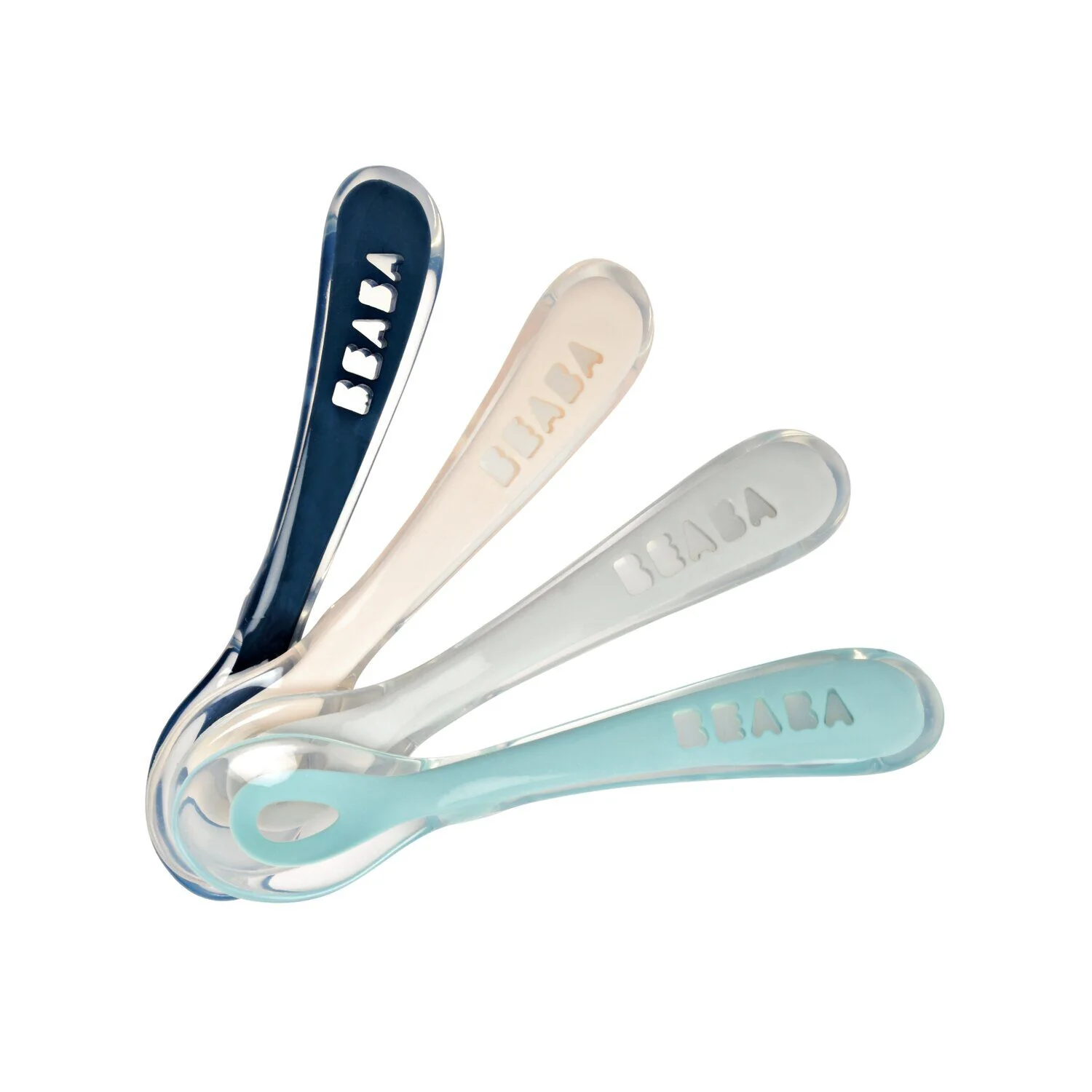 Set of 4 2nd Stage Silicone Spoons - Image 4
