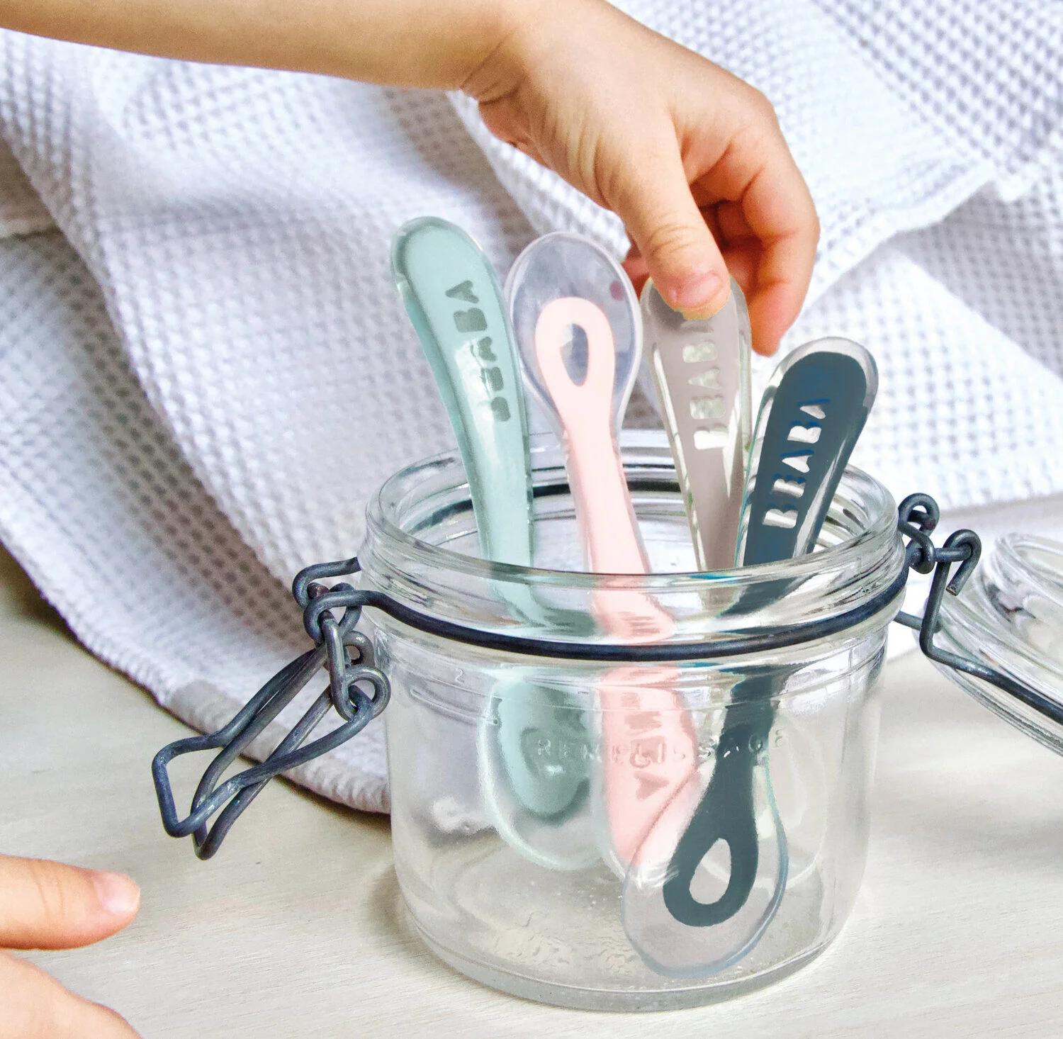 Set of 4 2nd Stage Silicone Spoons - Image 5