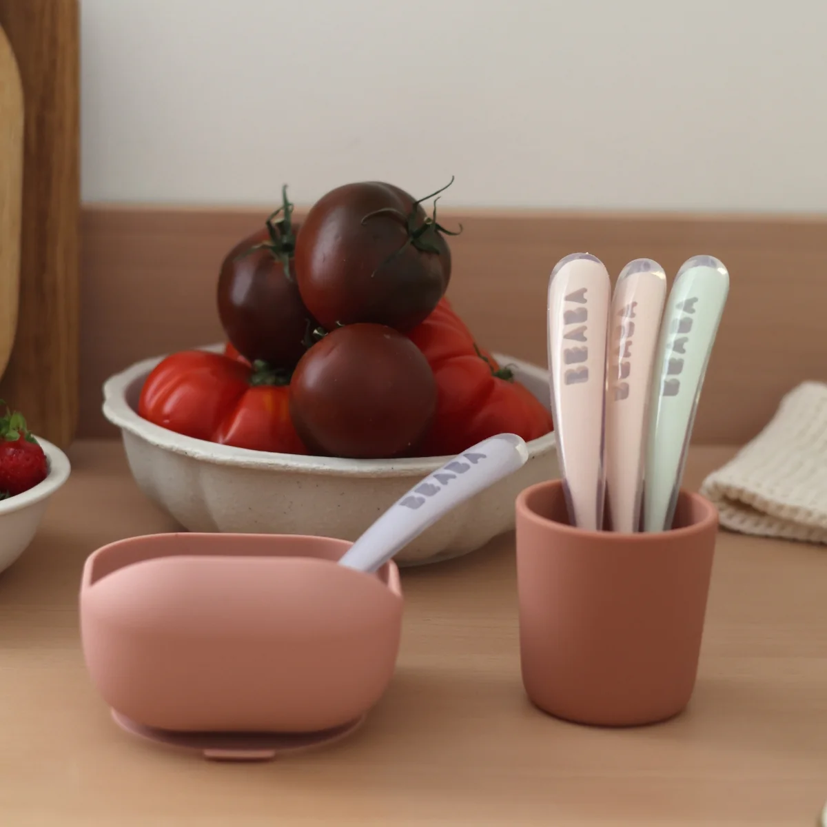 Set of 4 Easy-Grip 1st Stage Silicone Spoons - Image 11