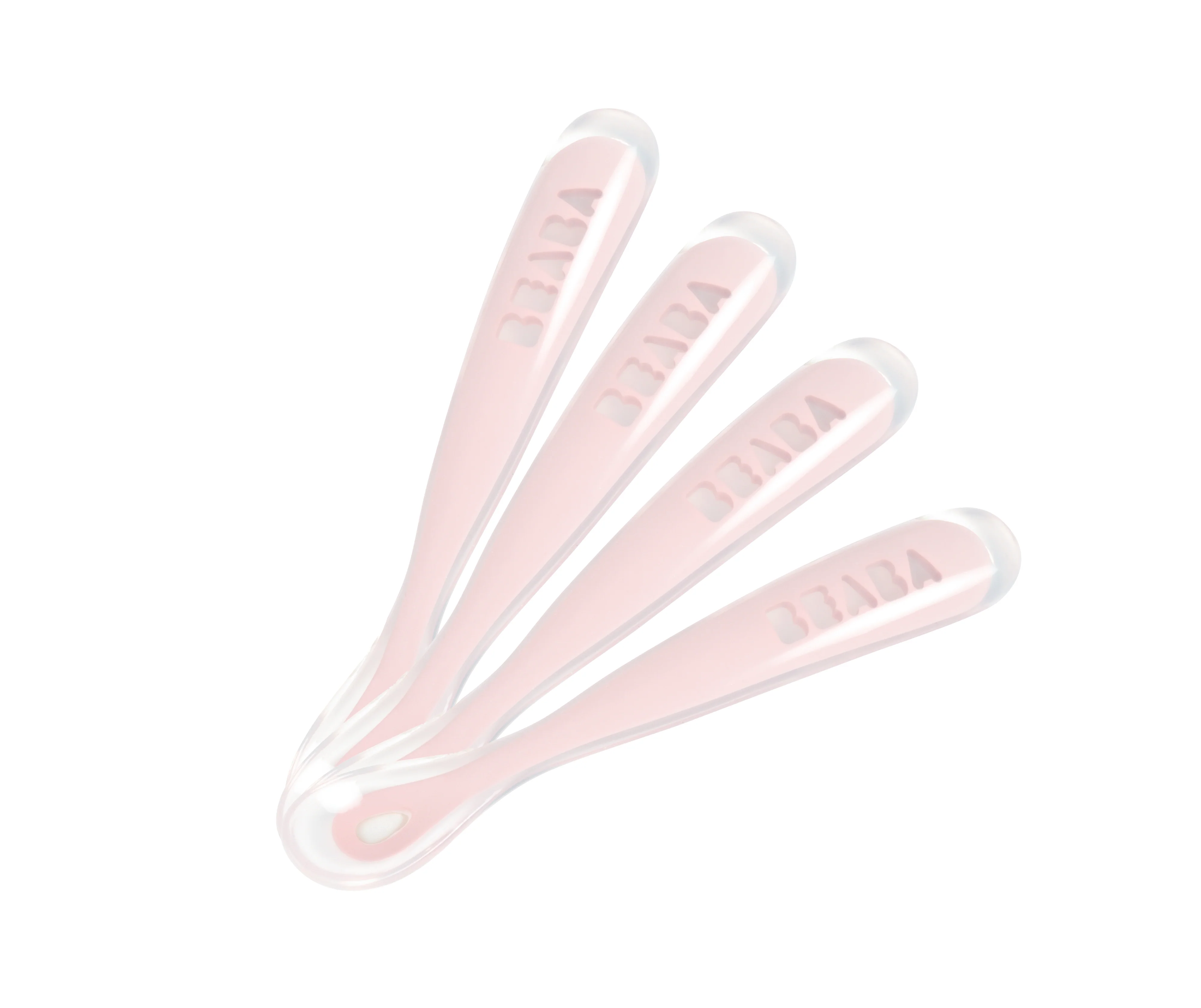 Set of 4 Easy-Grip 1st Stage Silicone Spoons - Image 9