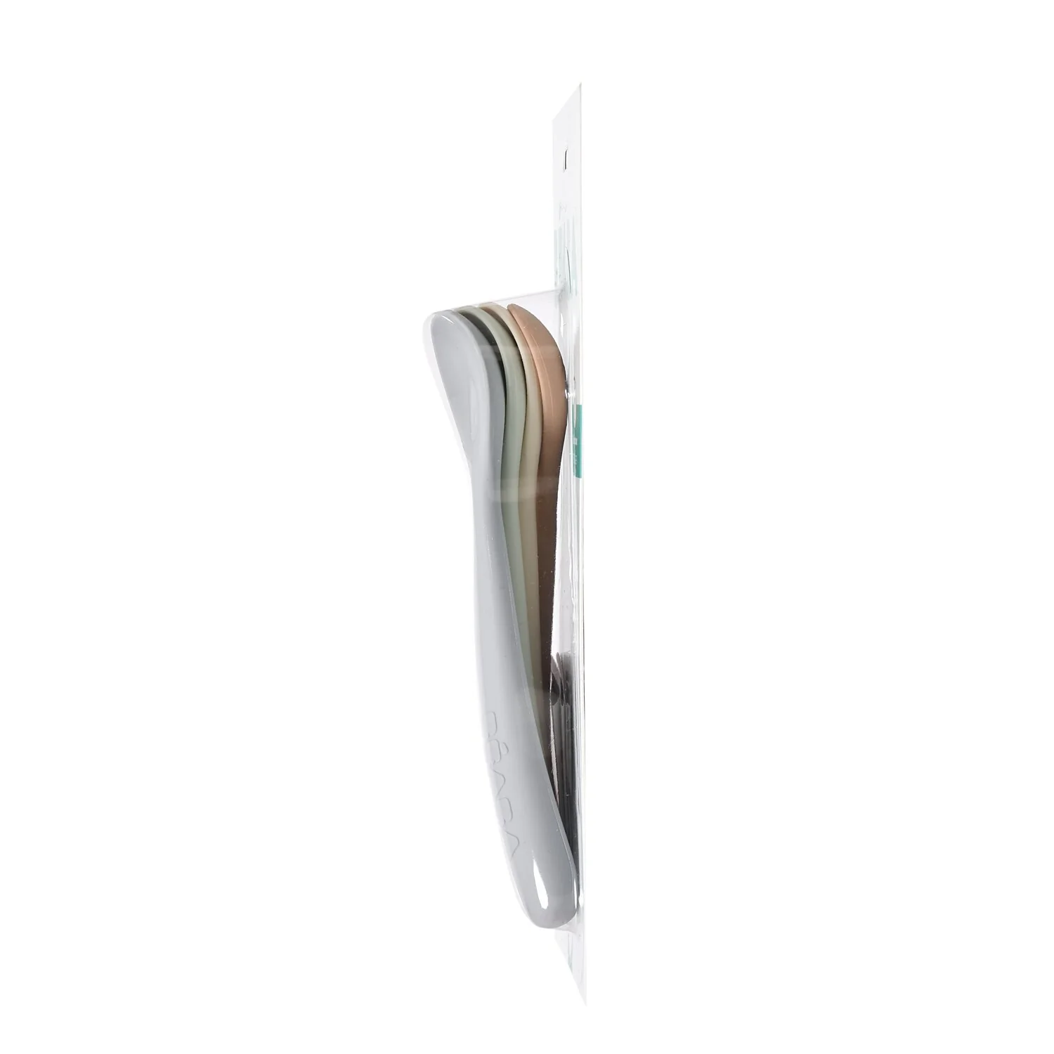 Set of 4 Easy-Grip 1st Stage Single Tone Silicone Spoons - Image 4