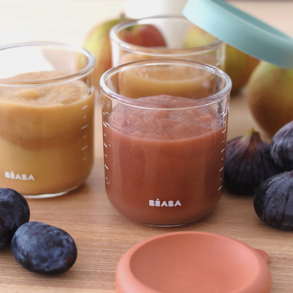 Set of 6 8oz Glass Baby Food Jars - Image 9