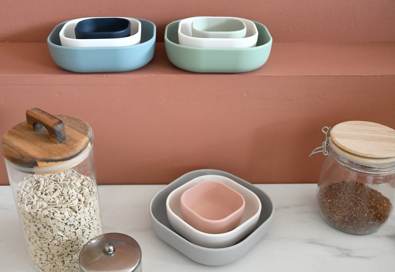 Silicone 3 piece nesting bowl set - Image 16