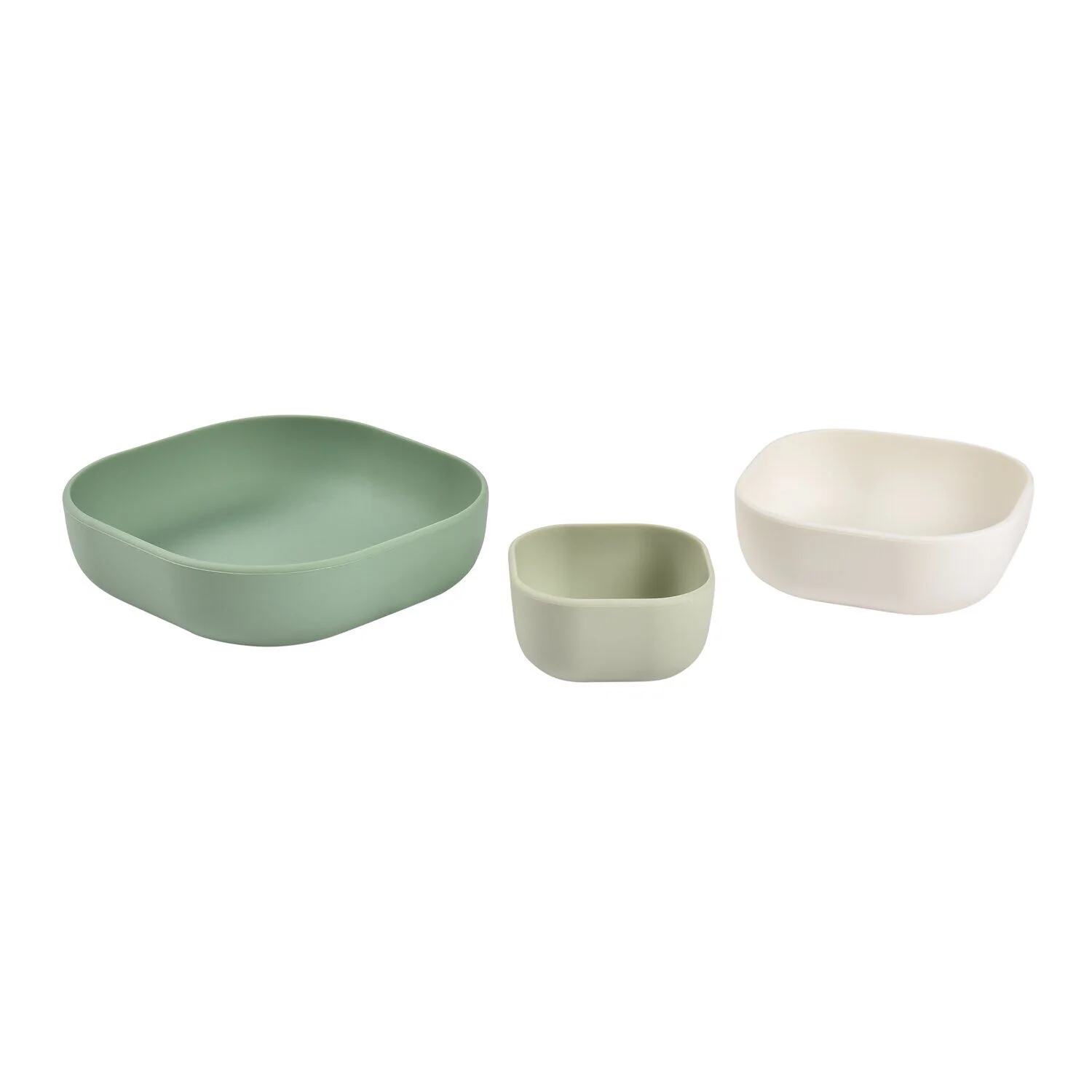 Silicone 3 piece nesting bowl set - Image 5