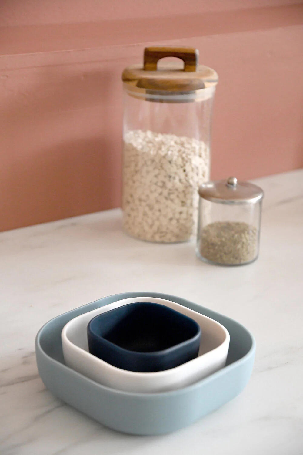 Silicone 3 piece nesting bowl set - Image 8
