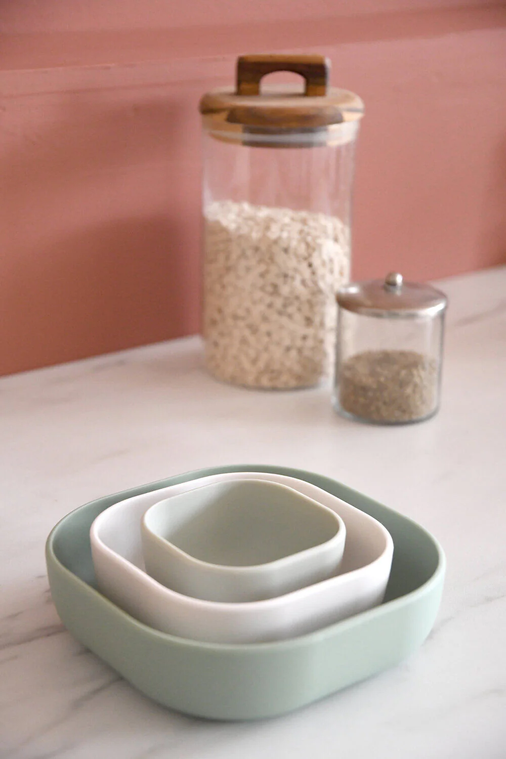 Silicone 3 piece nesting bowl set - Image 9