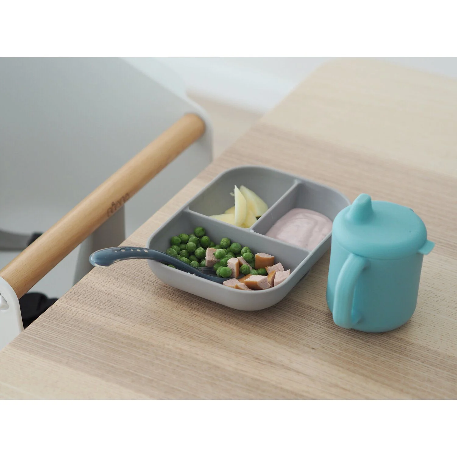Silicone learning set + cup - Image 4