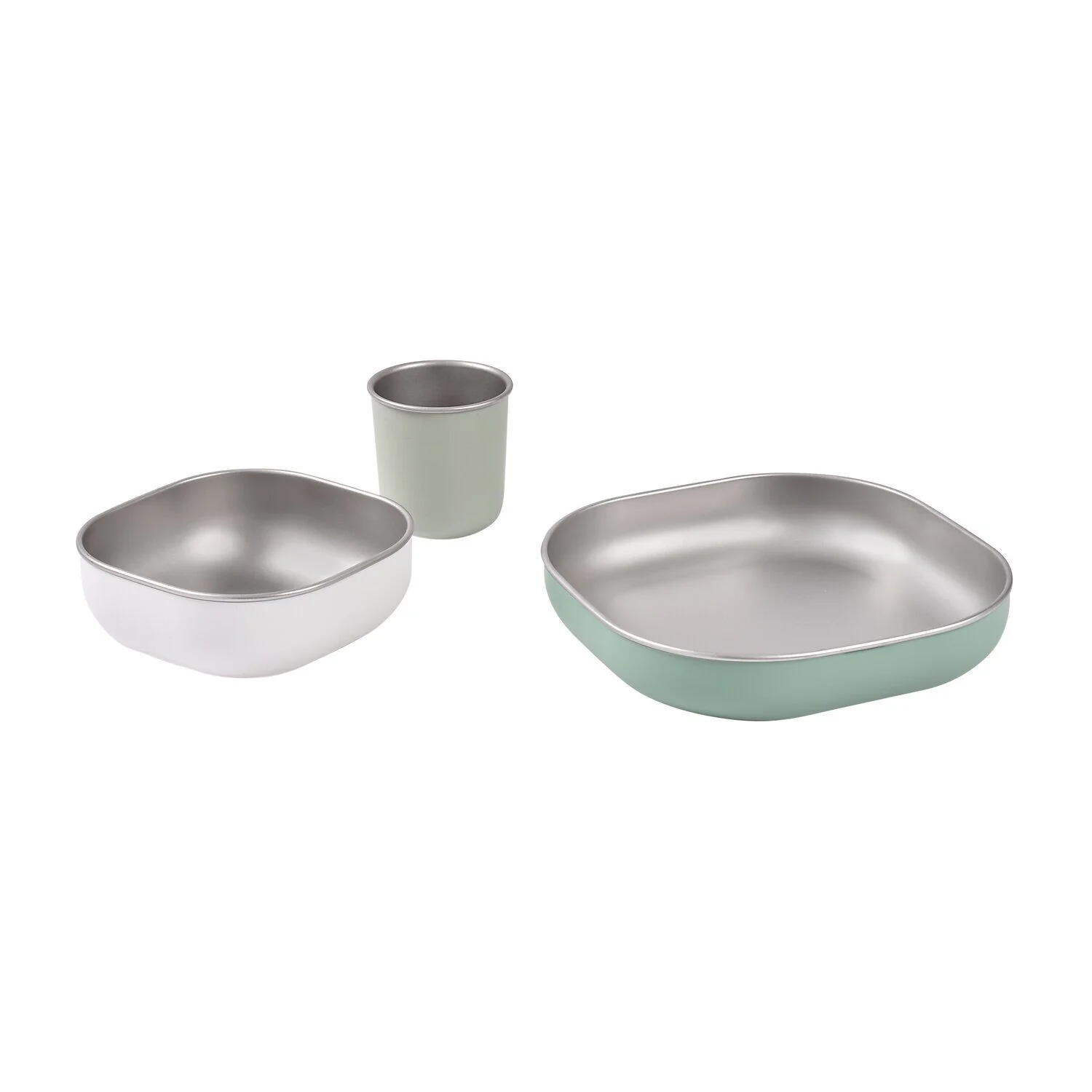 Stainless Steel Microwave-Safe Meal Set - Image 4