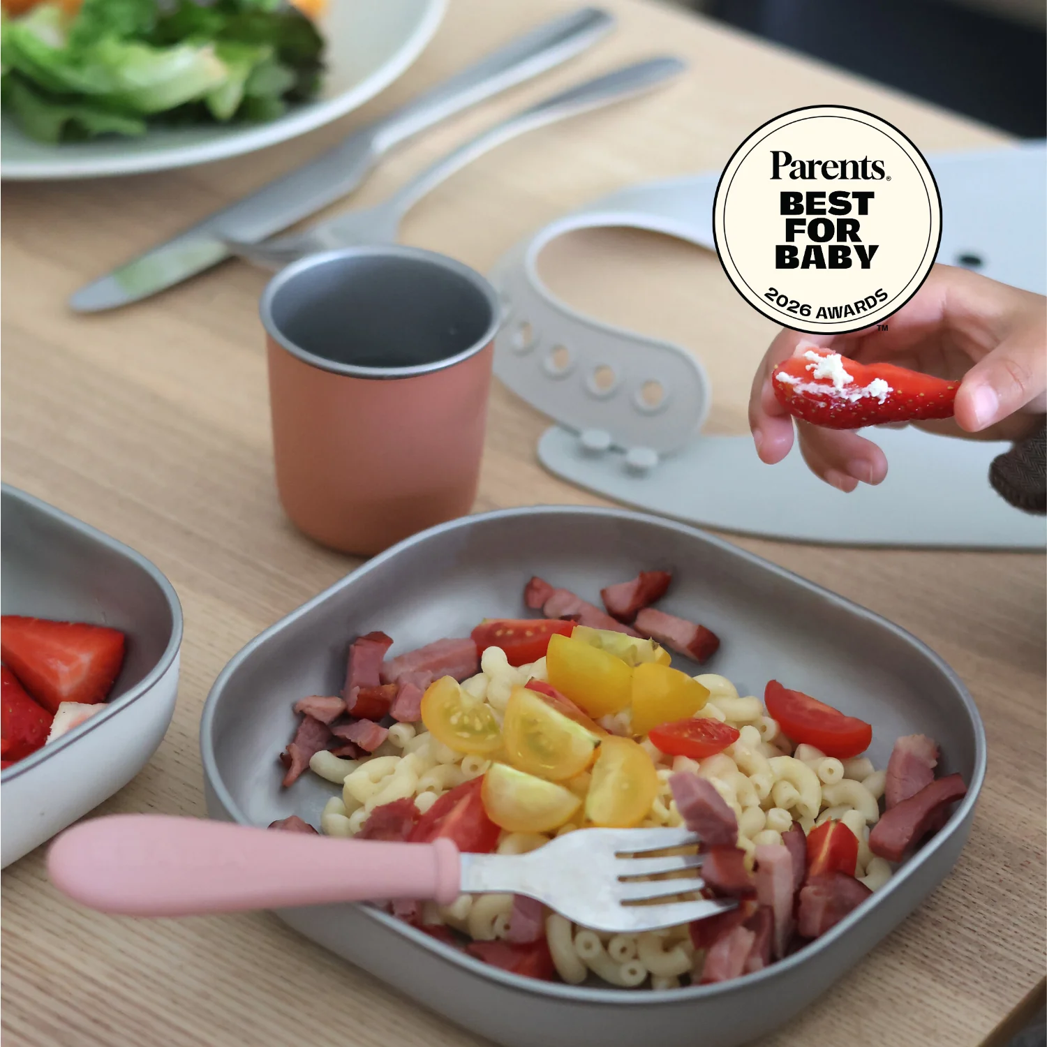 Stainless Steel Microwave-Safe Meal Set - Image 9