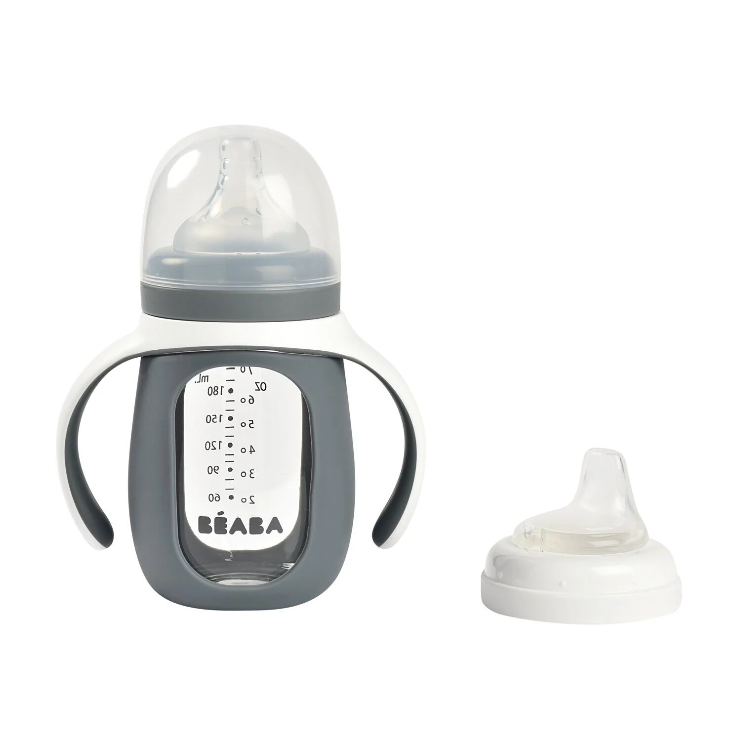 2-in-1 Glass Training Bottle - Image 9